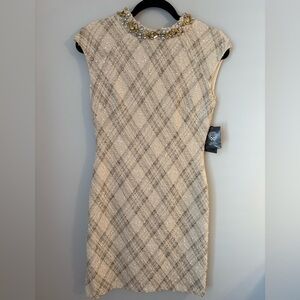 Vince Camuto Boucle Shift Dress Size 2 NWT